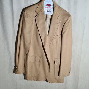 Di Silver Imported Fabric Jacket Men Cashmere Wool And Nylon